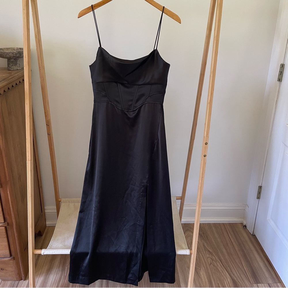 Zara Black Maxi Dress - Picture 4 of 9